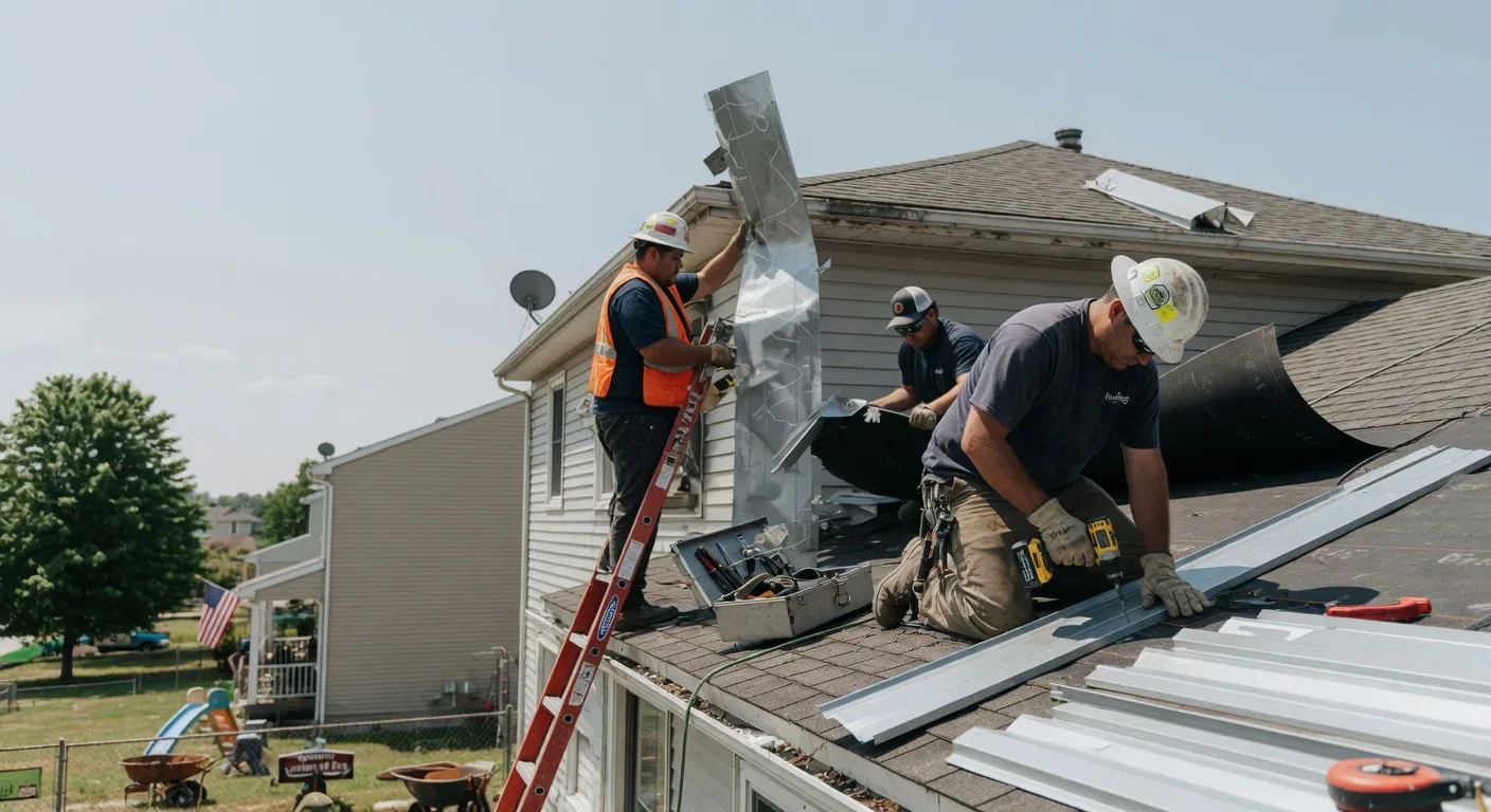 Metal Roof Repair in Kaw City, OK